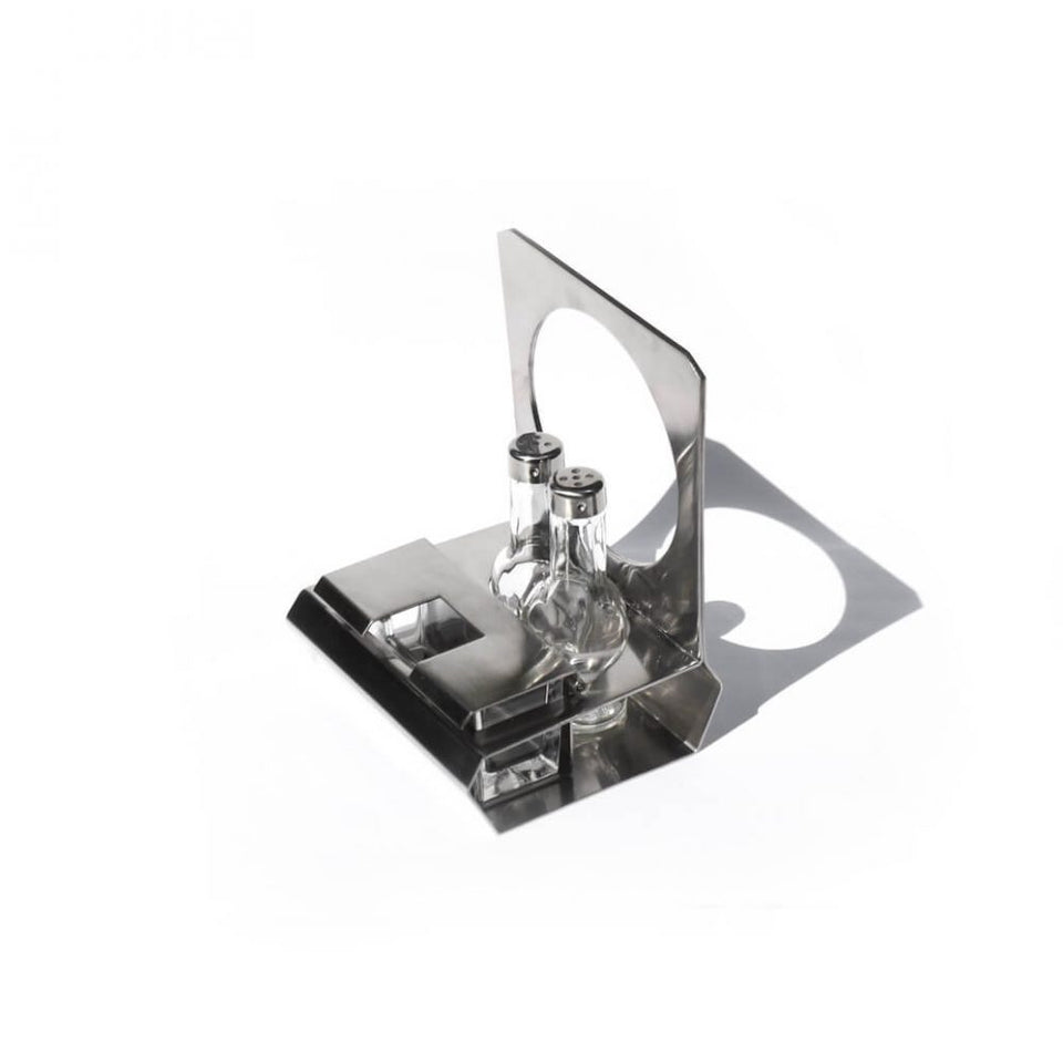 Calderoni Fratelli Stainless Salt and Pepper/カルデローニ ステンレス ソルト&ペッパー イタリア