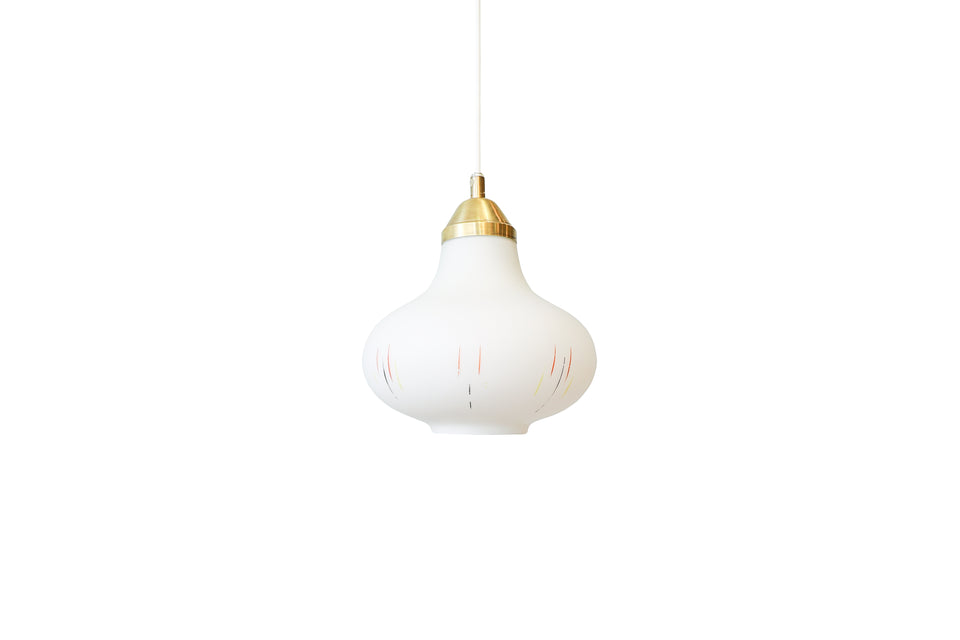 Glass Shade Pendant Light Danish Vintage/デンマークヴィンテージ ペンダントライト ガラスシェード 北欧インテリア