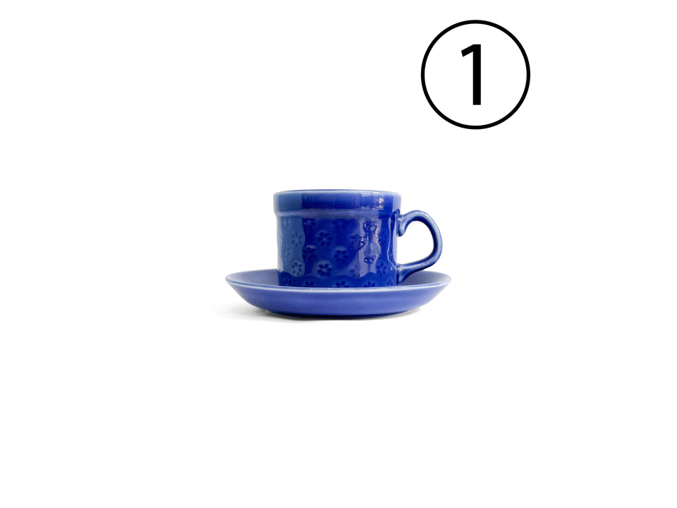 GUSTAVSBERG Veronika Coffee Cup and Saucer Karin Bjorquist/グスタフスベリ ヴェロニカ カップ&ソーサー カリン・ビョールクイスト 北欧食器
