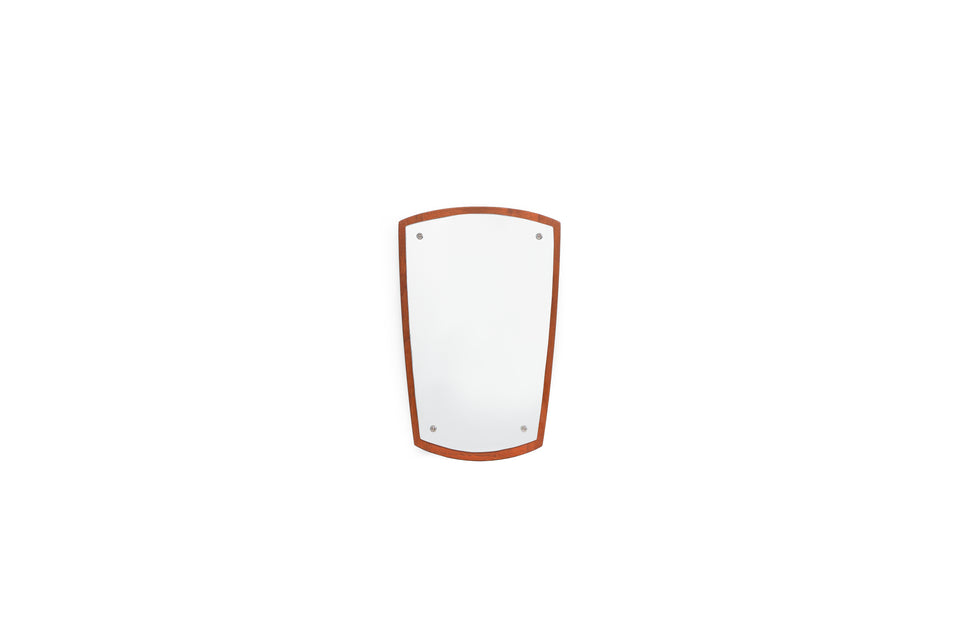 Danish Vintage Jansen Spejle Wall Mirror/デンマークヴィンテージ ウォールミラー チーク材 壁掛け鏡 北欧インテリア