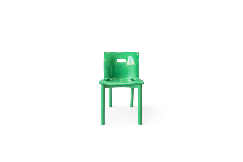Kartell Stacking Chair 4870 Anna Castelli Ferrieri/カルテル スタッキングチェア アンナ・カステッリ・フェリエーリ グリーン