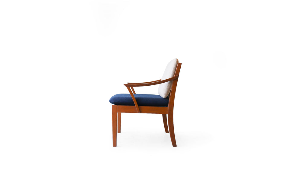 Japanese Vintage Teakwood Lounge Chair/ジャパンヴィンテージ ラウンジチェア アームチェア チーク材 椅子 北欧モダン