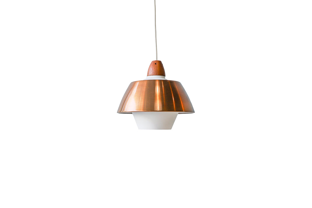 デンマークヴィンテージ ペンダントライト コッパー ガラス 北欧インテリア/Copper Glass Pendant Light Danish  Vintage – FURUICHI/古一