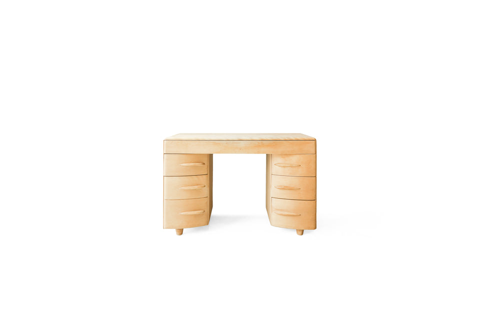 HEYWOOD-WAKEFIELD Kneehole Desk US Vintage/アメリカヴィンテージ 両袖デスク ヘイウッドウェイクフィールド ミッドセンチュリー