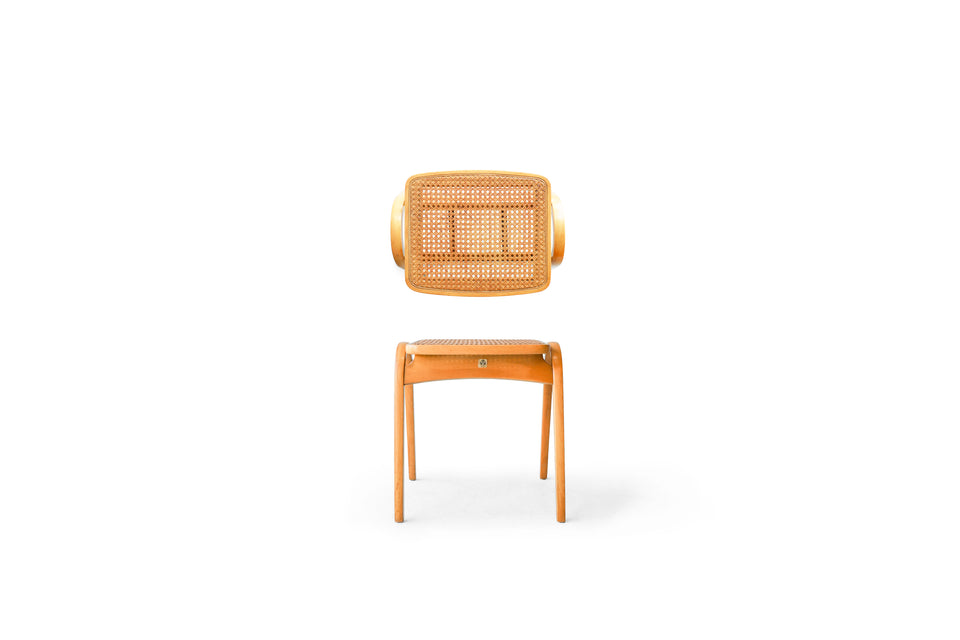 Vintage Akita Mokko Stacking Stool No.202 Rattan/秋田木工 スタッキングスツール ラタン 剣持勇 ジャパニーズモダン