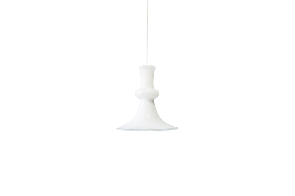 Vintage Holmegaard Pendant Light Etude/ホルムガード ペンダントライト エチュード 照明 ホワイト デンマークヴィンテージ