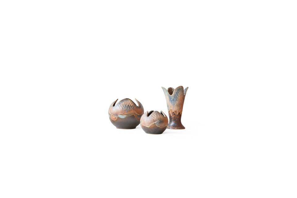 W.Germany Vintage Dümler&Breiden Vase Fat Lava/西ドイツヴィンテージ ドゥムラー&ブライデン フラワーベース 花器 ファットラヴァ