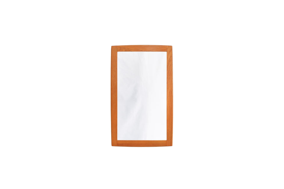 Vintage Wall Mirror Danish Modern/デンマークヴィンテージ ウォールミラー チークフレーム 鏡 北欧雑貨