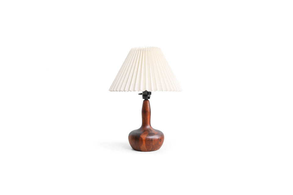Danish Vintage Parquet Table Lamp Rosewood Teakwood/デンマークヴィンテージ テーブルランプ ローズウッド チーク材 寄木細工 間接照明 北欧インテリア