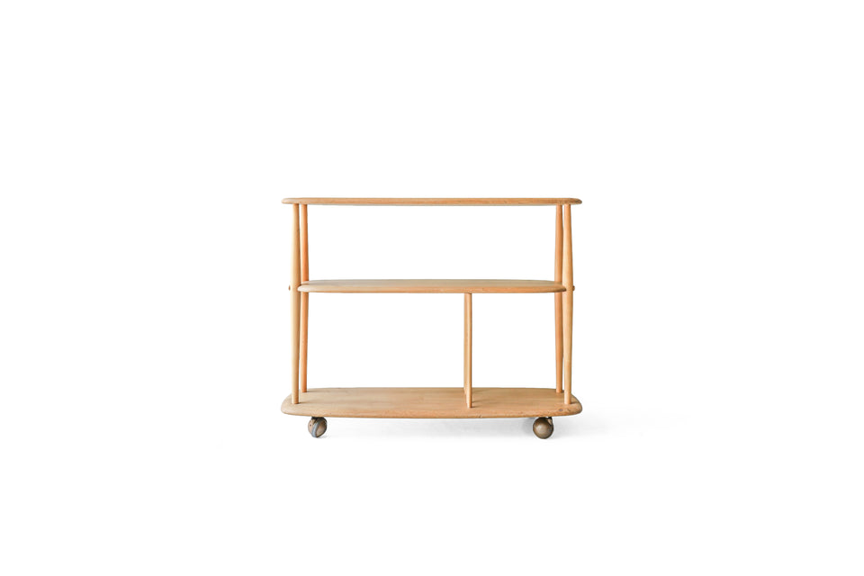 UK Vintage Ercol Bookcase Trolley/イギリスヴィンテージ アーコール ブックケース トロリー ワゴン