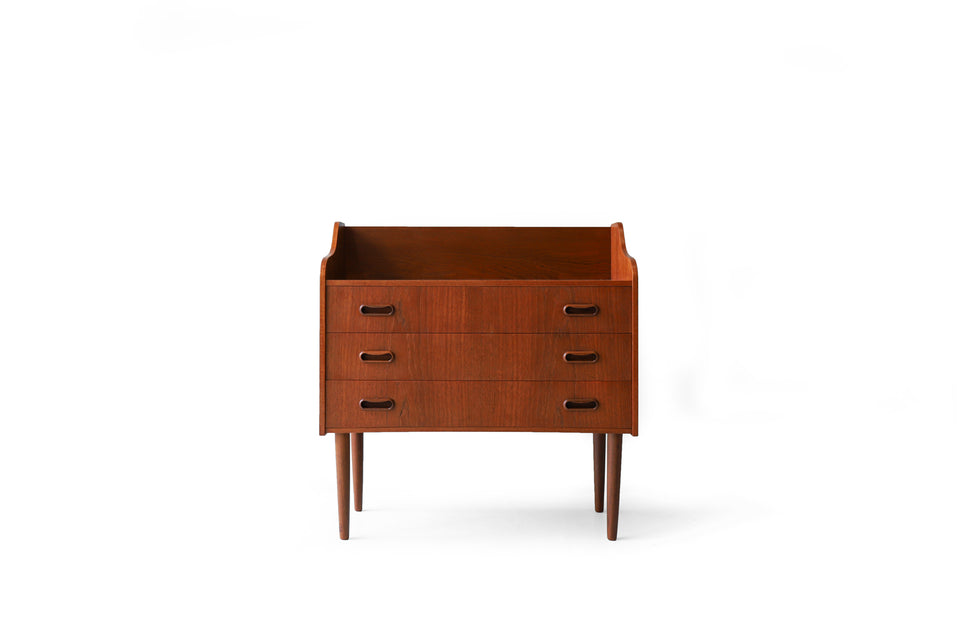 Danish Vintage Teakwood Chest 3Drawers/デンマーク ヴィンテージ チェスト 棚 3段 チーク材 収納 北欧家具