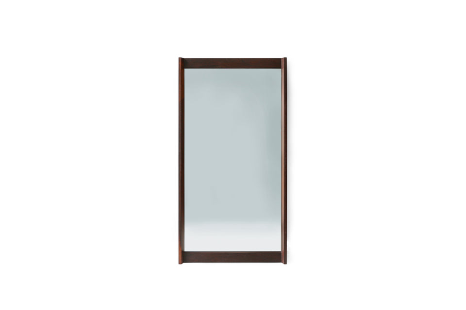 Scandinavian Vintage Rosewood Wall Mirror/北欧ヴィンテージ ローズウッド ウォールミラー