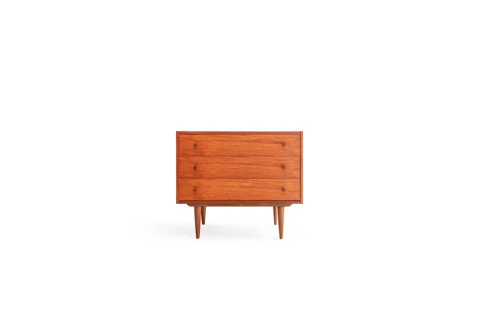 Teakwood Chest 3Drawers Danish Vintage/デンマークヴィンテージ 3段 チェスト チーク材 北欧家具