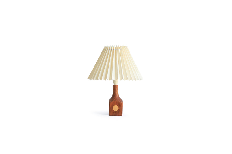 Danish Vintage Teak × Beech Small Table Lamp/デンマークヴィンテージ テーブルランプ チーク材×ビーチ材 間接照明 北欧インテリア