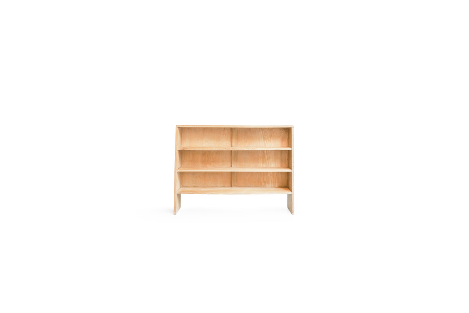 Japanese Vintage Wooden Slim Book Shelf/ジャパンヴィンテージ 木製 ブックシェルフ 本棚 レトロモダン