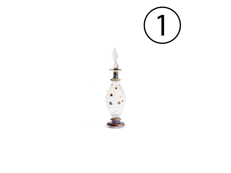 Egyptian Glass Perfume Bottle/エジプトガラス 香水瓶 パフュームボトル インテリア