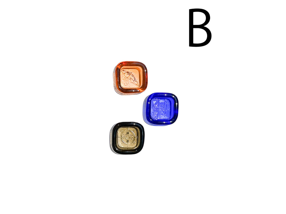 Norwegian Vintage PLUS FREDRIKSTAD GLASS Tray/ノルウェーヴィンテージ ガラストレイ 北欧インテリア