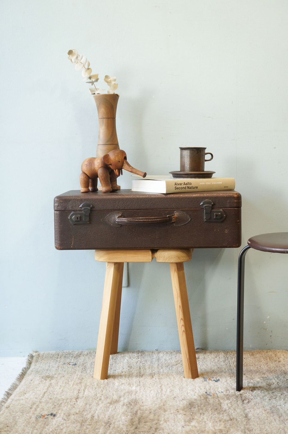 Antique Trunk Case/アンティーク トランク スーツケース 収納 古道具 インテリア 1