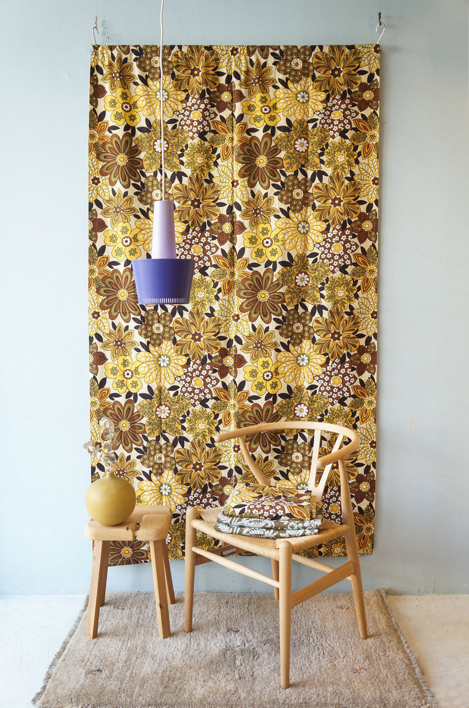 American Retro Fabric/アメリカンファブリック レトロ 布 カーテン クロス キルト ハンドメイド インテリア