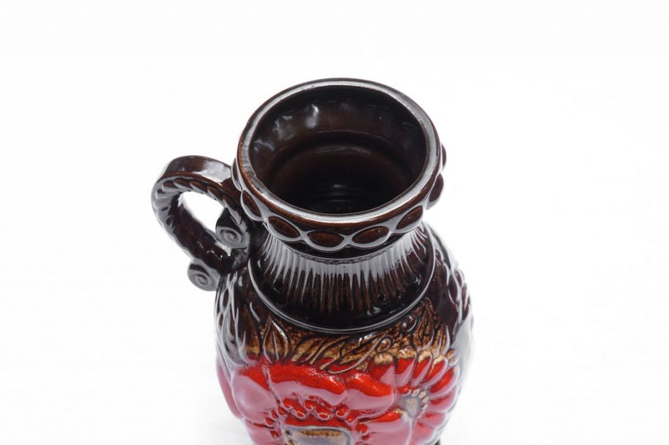 W.Germany Scheurich Vintage Pitcher Vase Fat Lava/西ドイツ シューリッヒ ヴィンテージ ピッチャーベース ファットラヴァ