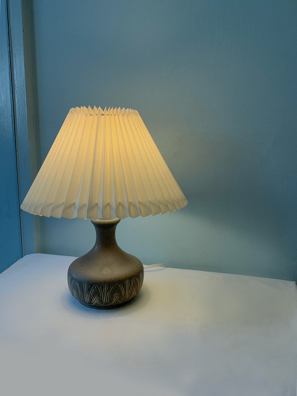 Vintage Ceramic Table Lamp Danish Modern/デンマークヴィンテージ テーブルランプ 北欧インテリア