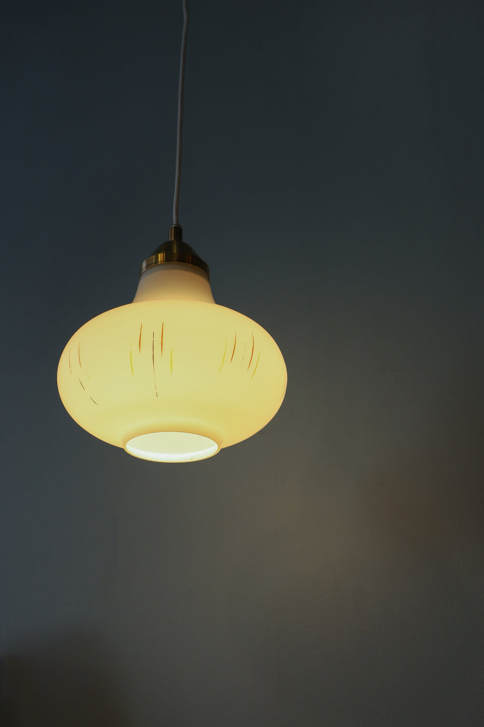 Glass Shade Pendant Light Danish Vintage/デンマークヴィンテージ ペンダントライト ガラスシェード 北欧インテリア