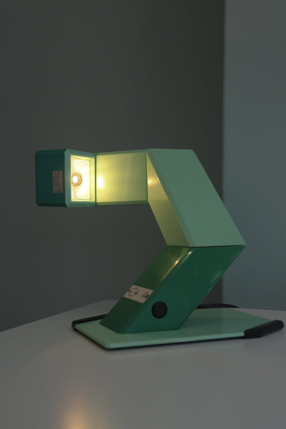Japanese Vintage Kreo Light “ZIGU ZAGU”/クレオライト ジグザグ デスクライト レトロモダン ジャパンヴィンテージ