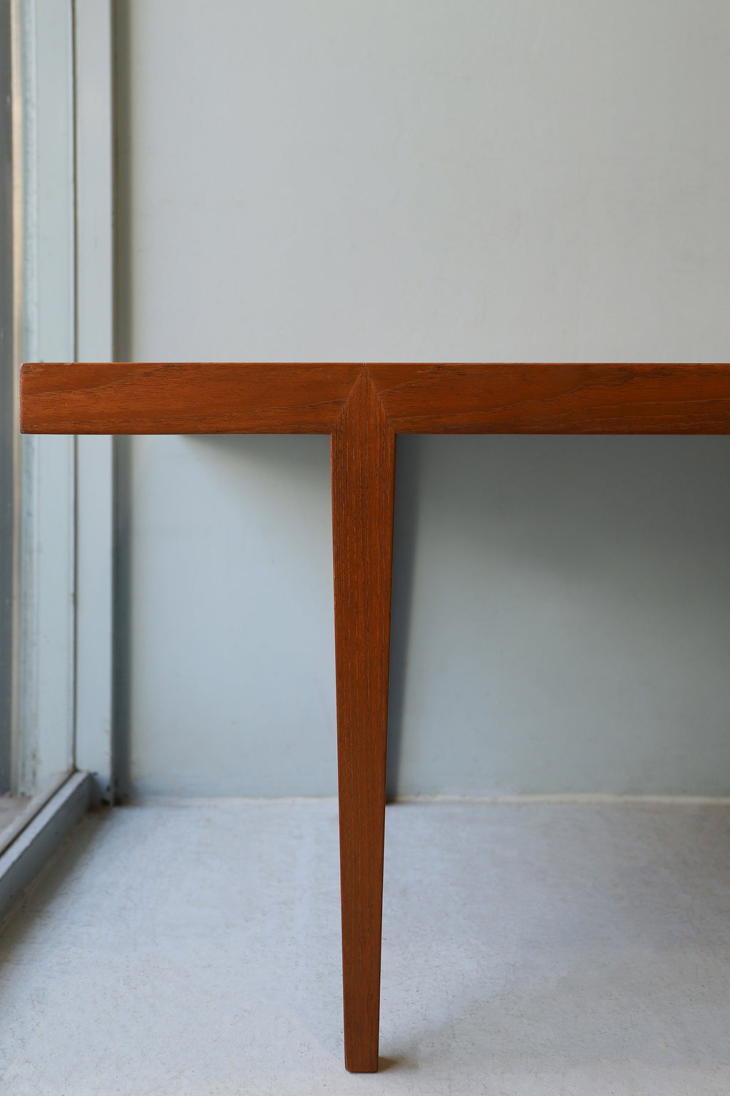 初売りHaslev(ハスレヴ)　センターテーブル　ビーチ無垢材　北欧家具ビンテージ　デンマーク製 サイドテーブル
