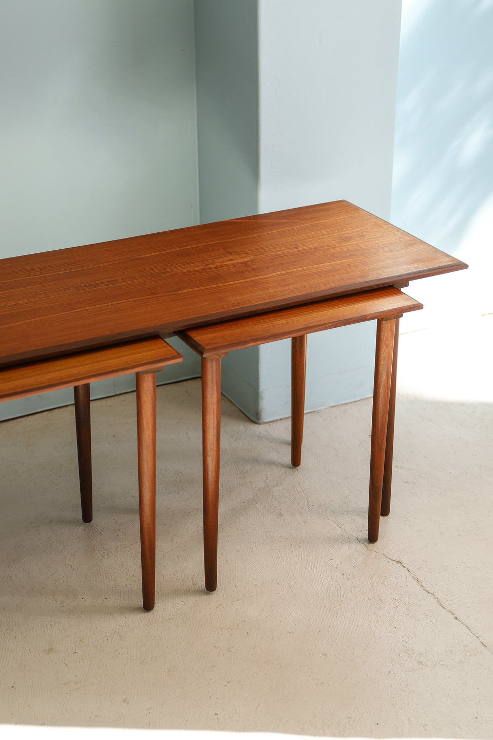 Danish Vintage Nesting Coffee Side Table/デンマークヴィンテージ ネストテーブル コーヒーテーブル 北欧家具