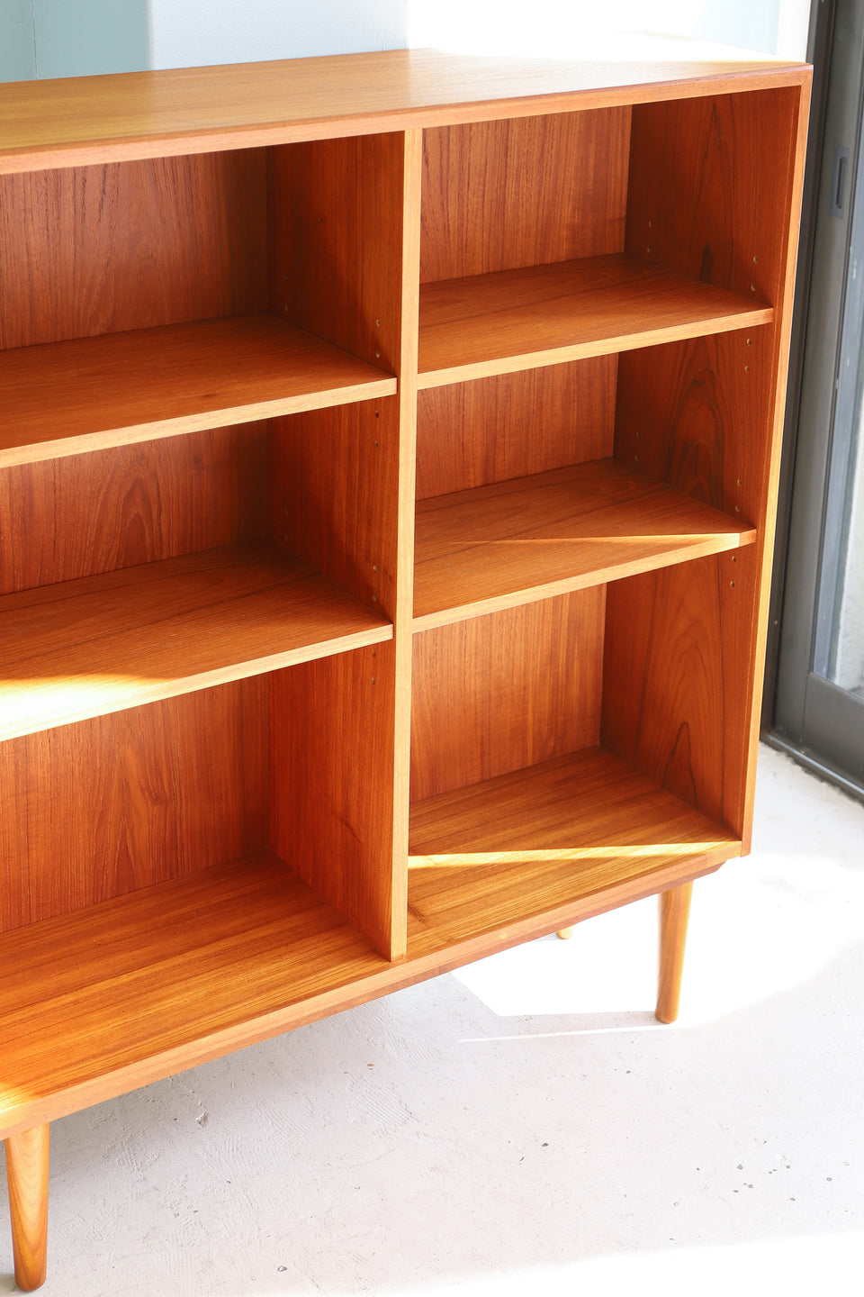 Bookcase Teakwood Danish Vintage/デンマークヴィンテージ ブックケース チーク材 本棚 シェルフ 収納 北欧家具