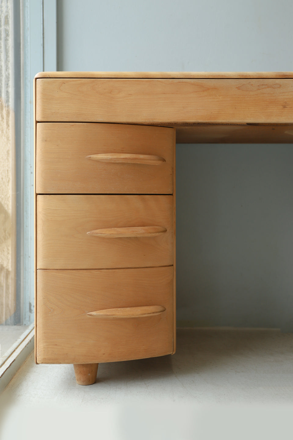 HEYWOOD-WAKEFIELD Kneehole Desk US Vintage/アメリカヴィンテージ 両袖デスク ヘイウッドウェイクフィールド ミッドセンチュリー