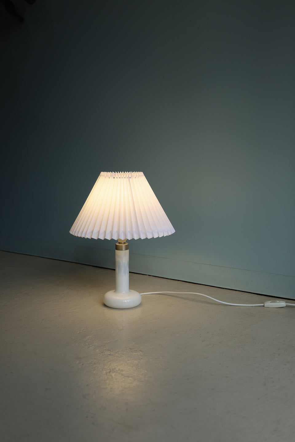 Danish Vintage Holmegaard Table Lamp Blues/ホルムガード テーブルランプ ブルース 間接照明 デンマークヴィンテージ 北欧インテリア