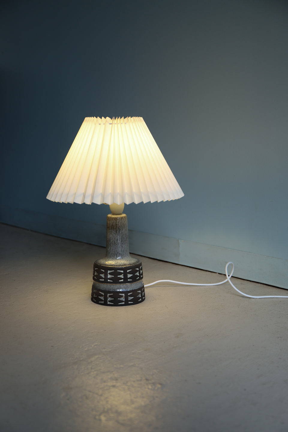Frank Keramik Table Lamp Danish Vintage/デンマークヴィンテージ フランクケラミック テーブルランプ 間接照明 北欧インテリア