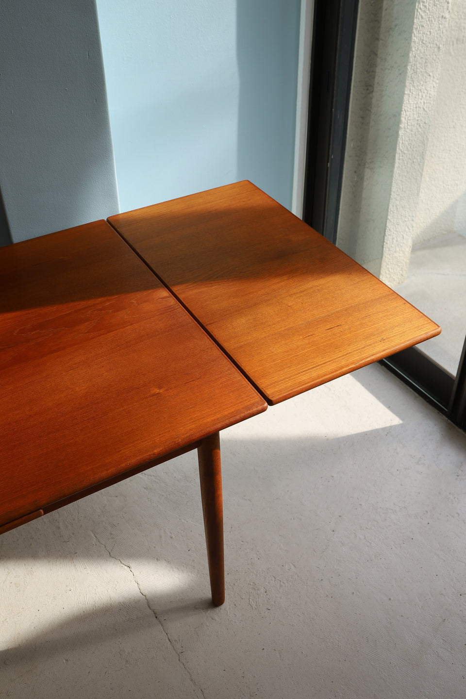 Vejen Bordfabrik Verner Pedersen Extension Dining Table/デンマークヴィンテージ エクステンション ダイニングテーブル チーク材 北欧家具