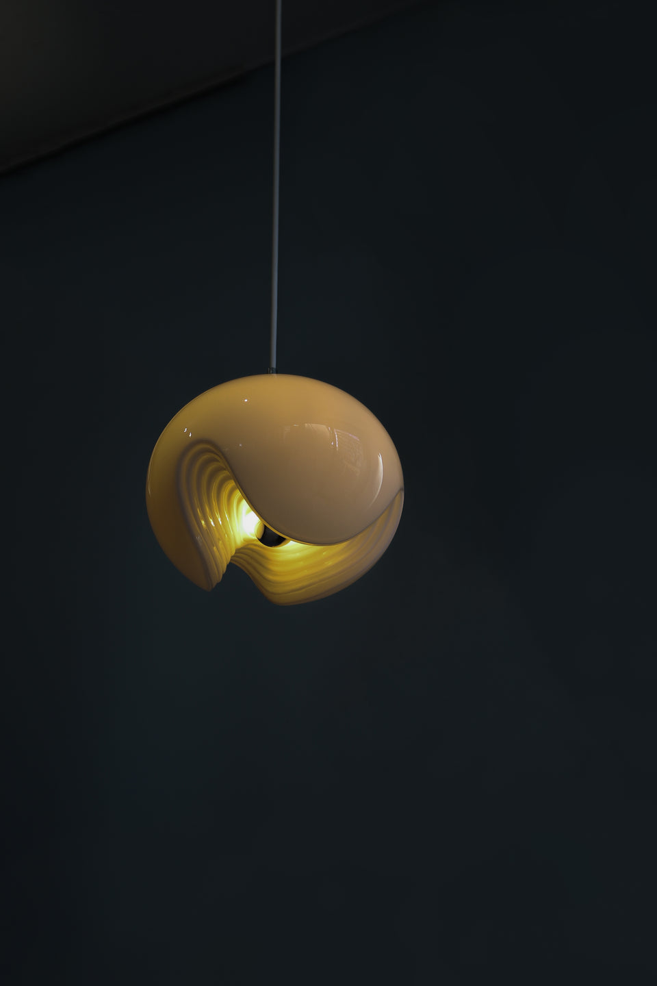 Germany Vintage Peill&Putzler Pendant Light Futura/ドイツヴィンテージ パイル&プッツラー ペンダントライト ガラスシェード