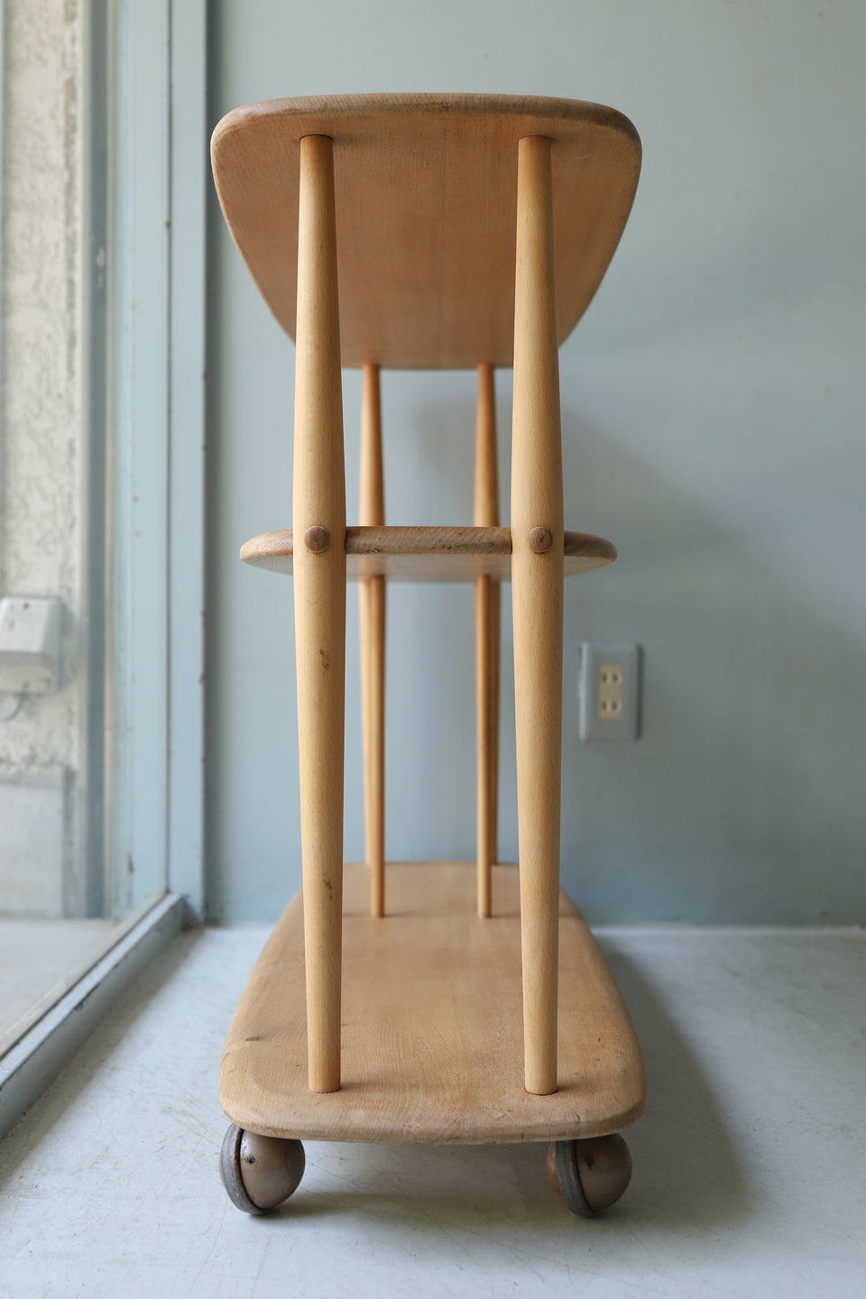 UK Vintage Ercol Bookcase Trolley/イギリスヴィンテージ アーコール ブックケース トロリー ワゴン