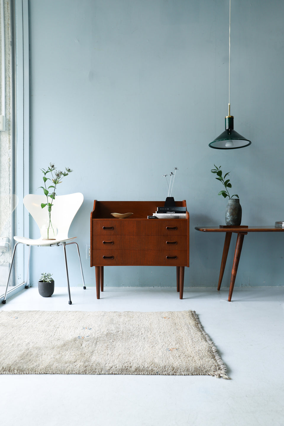 Danish Vintage Teakwood Chest 3Drawers/デンマーク ヴィンテージ チェスト 棚 3段 チーク材 収納 北欧家具