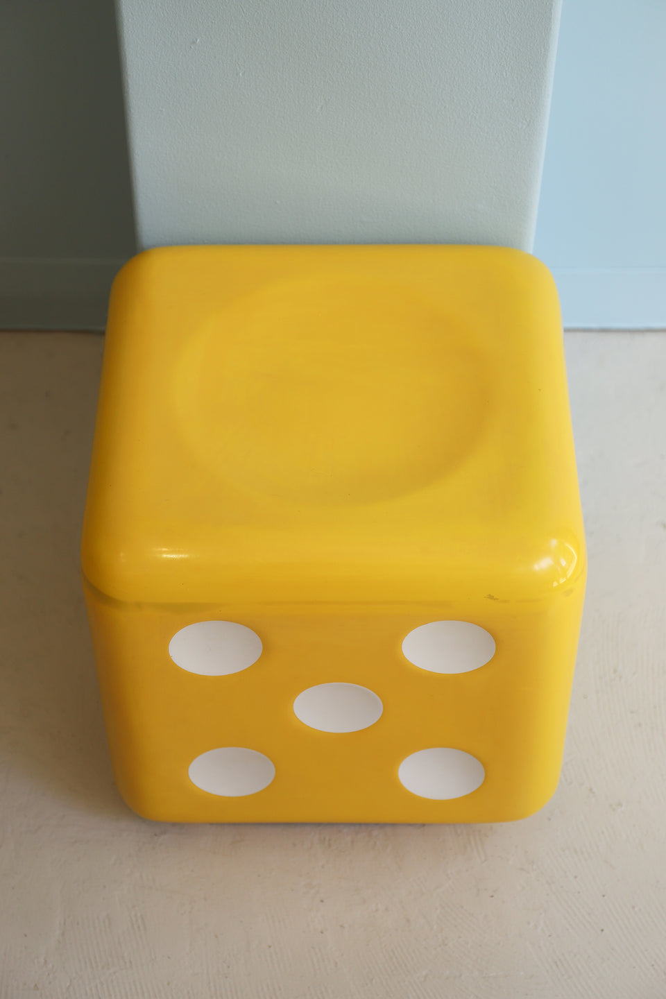 Midcentury Vintage Dies Stool FRP/ヴィンテージ サイコロスツール ダイス ミッドセンチュリー レトロ