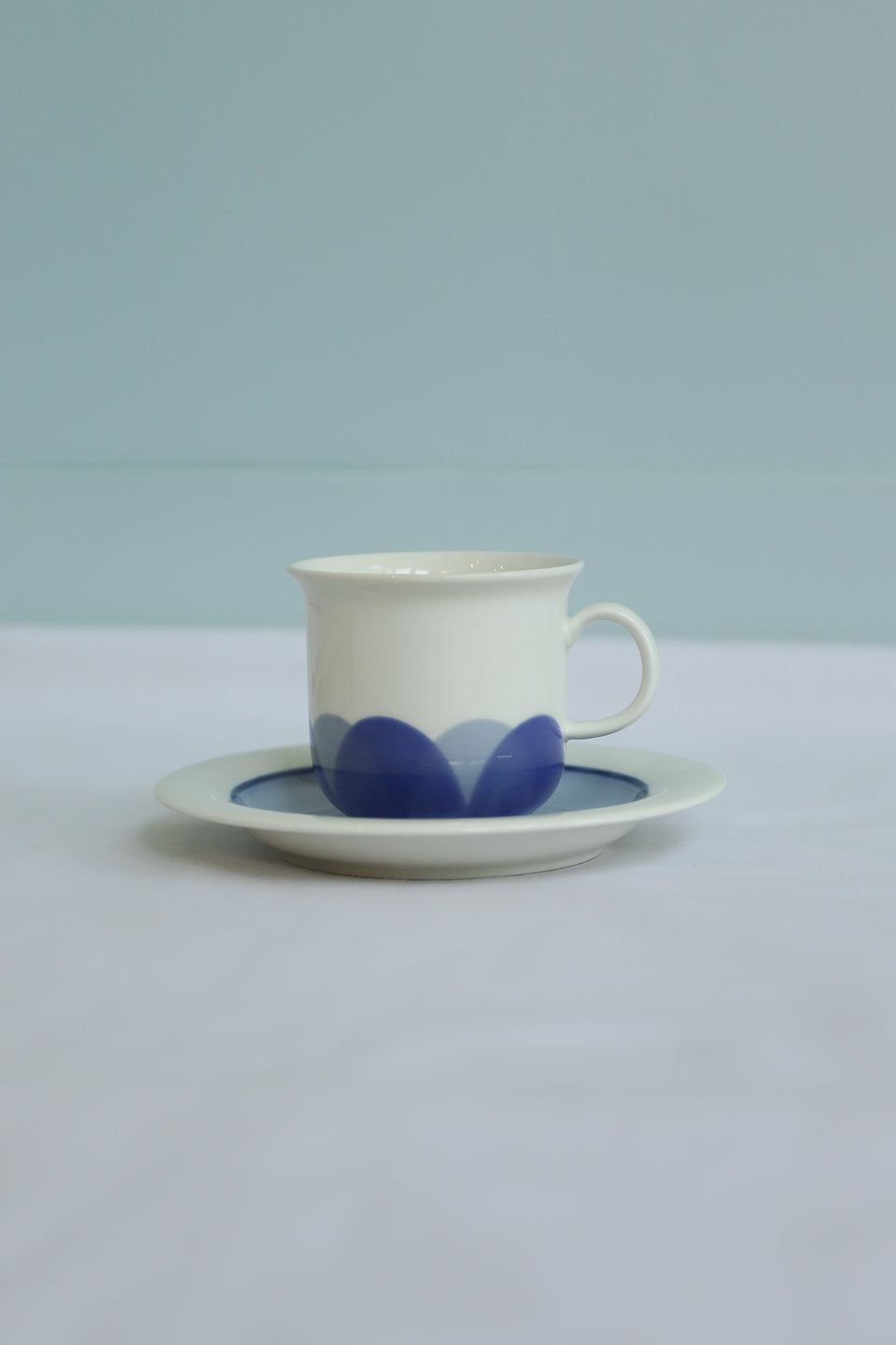 ARABIA Pudas Arctica Coffee Cup and Saucer/アラビア プダス アークティカ コーヒーカップ＆ソーサー 北欧ヴィンテージ食器