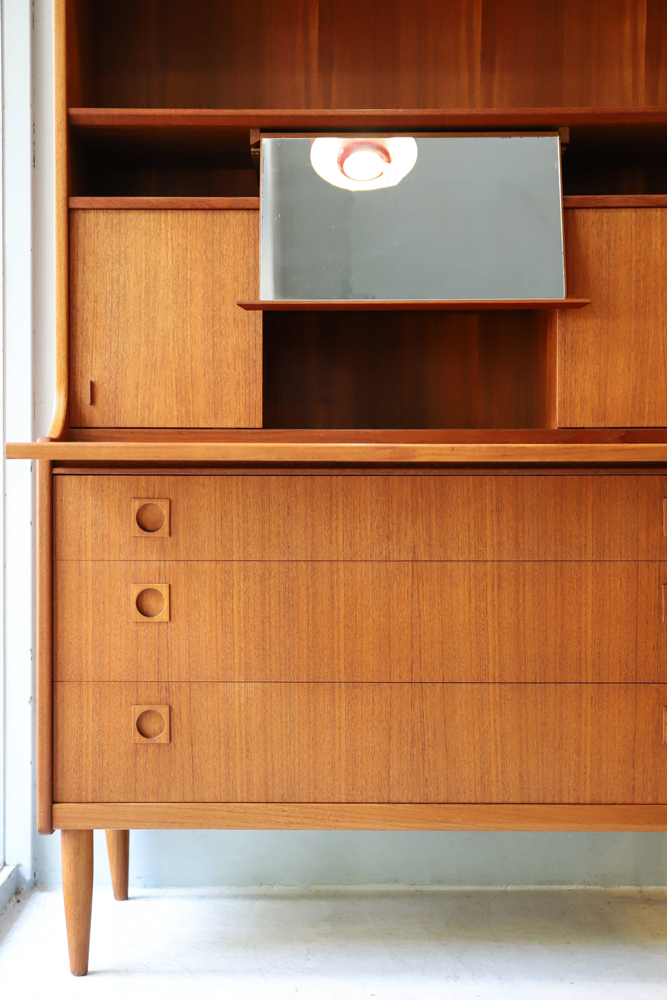 Danish Vintage Farsø Møbelfabrik Bookcase/デンマークヴィンテージ ブックケース ビューロー