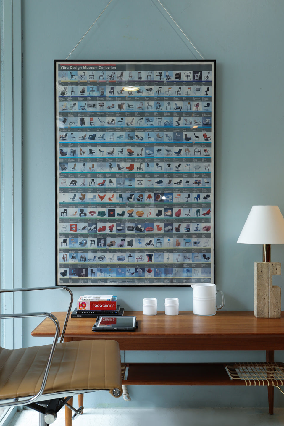 Vitra Design Museum The Chair Collection Poster/ヴィトラ デザイン ミュージアム チェア コレクション ポスター 額 インテリア