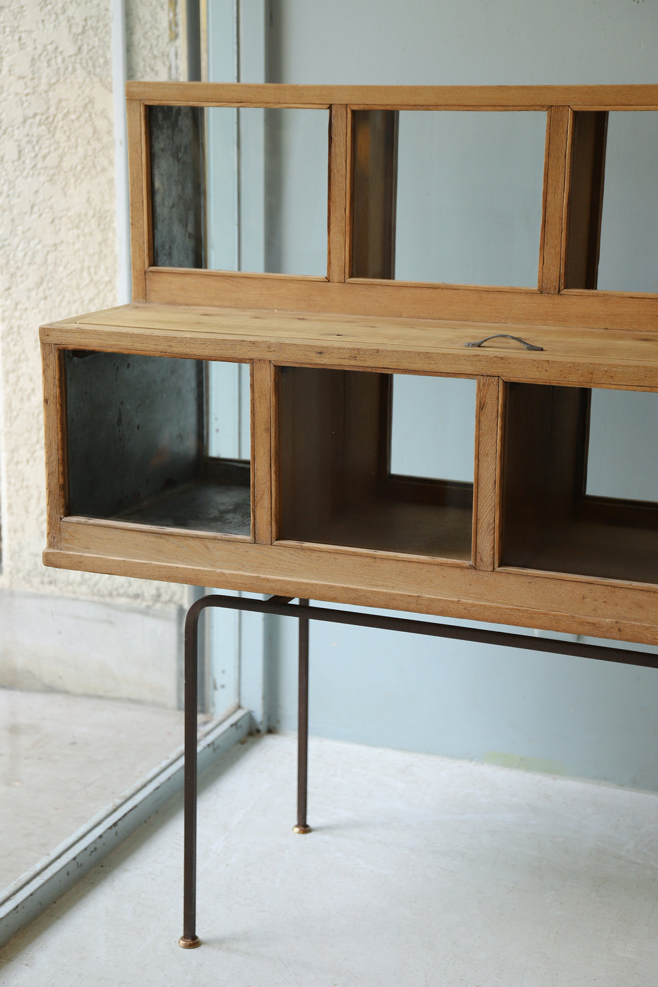 Japanese Vintage Glass Display Case/ジャパンヴィンテージ ガラスショーケース レトロ 古道具