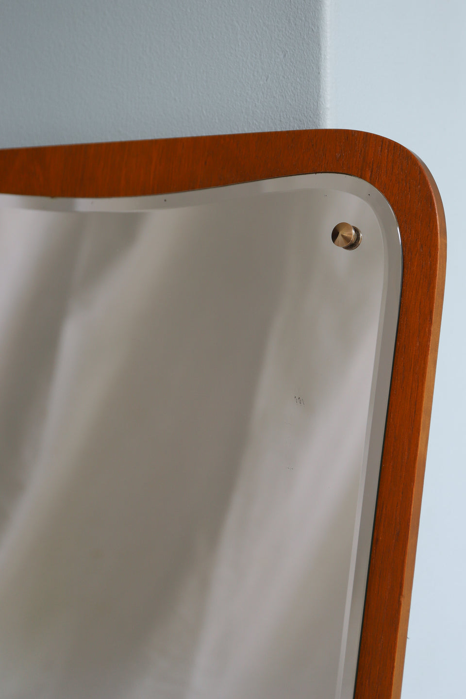 Froseke AB Nybrofabriken Wall Mirror Swedish Vintage/スウェーデンヴィンテージ ウォールミラー チーク材 鏡 北欧インテリア