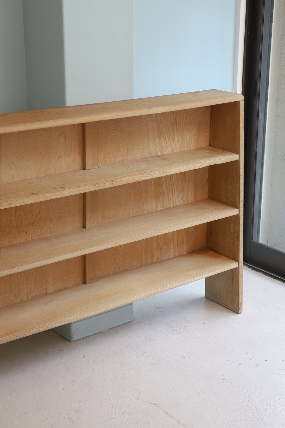 Japanese Vintage Wooden Slim Book Shelf/ジャパンヴィンテージ 木製 ブックシェルフ 本棚 レトロモダン