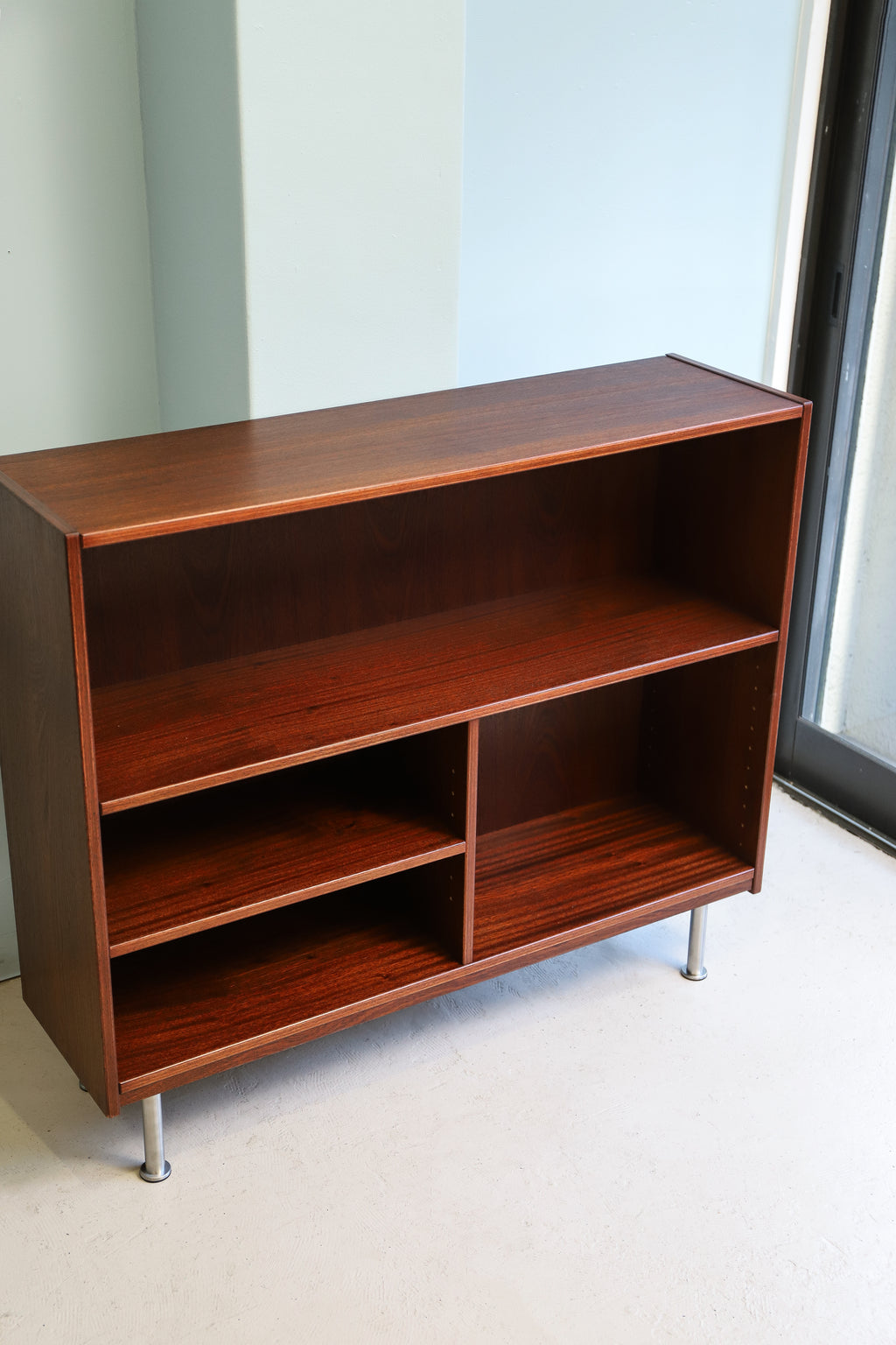 デンマークヴィンテージ ブックケース マホガニー材 本棚 収納 北欧