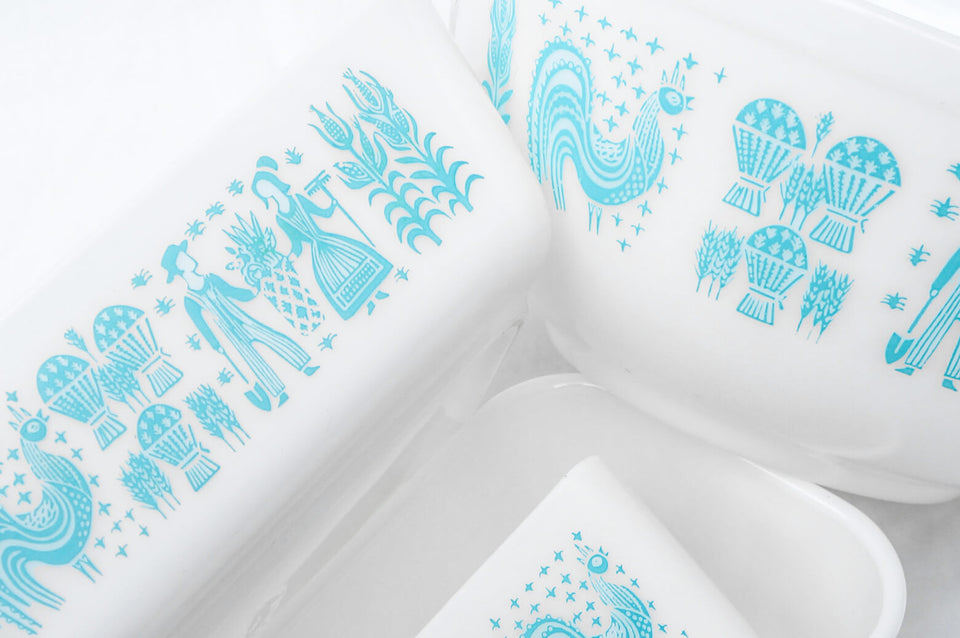 OLD PYREX BUTTER PRINT pattern Table Ware MADE IN USA / オールドパイレックス バター プリント テーブルウェア アメリカ製