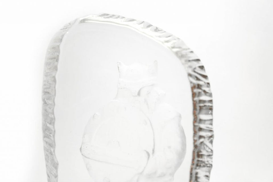 Hovmantorp Glass Paper Weight Viking/ガラス ペーパーウェイト ヴァイキング