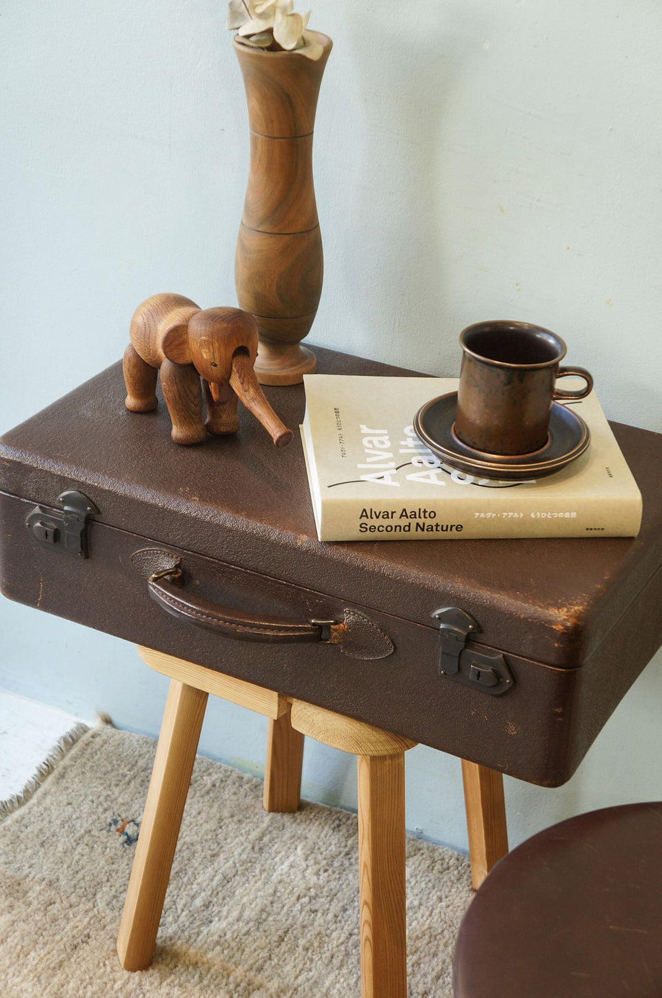 Antique Trunk Case/アンティーク トランク スーツケース 収納 古道具 インテリア 1