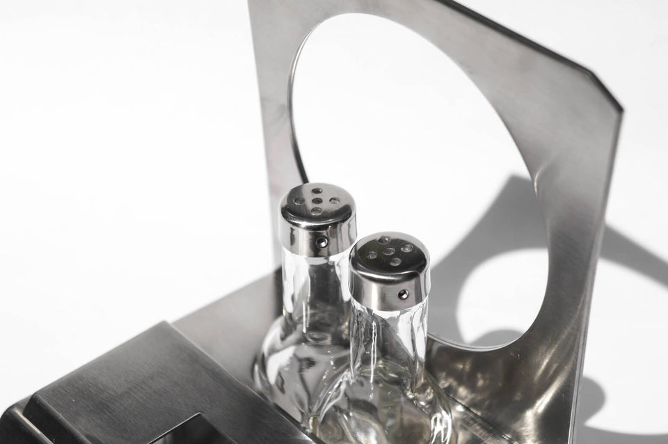 Calderoni Fratelli Stainless Salt and Pepper/カルデローニ ステンレス ソルト&ペッパー イタリア