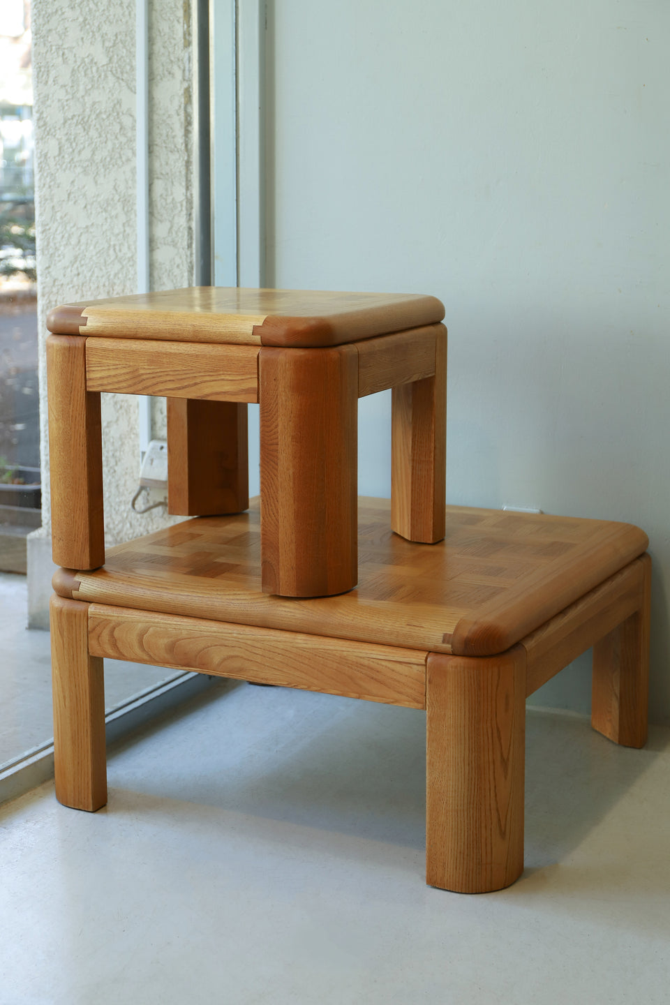 LANE Oakwood Square Low Table US Vintage/アメリカヴィンテージ レーン スクエアローテーブル オーク材